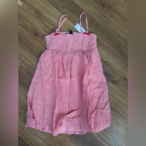 Wild Fable Red Gingham Textured Sundress